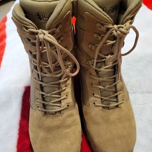 LA Police Gear 8" Sector Coyote Boots size 10.5